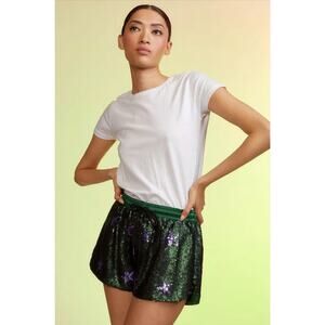 Cynthia Rowley Sequin Running Short